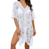 Bikini cover-up seaside holiday hollow-knit mesh beachwear 110