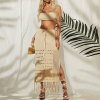Bikini Top Wrapped Long Skirt Beach Sunscreen Dress 44