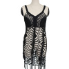 Camisole bikini knitted beach hook hollow out sun protection clothing 122