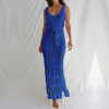 Fringed Swimsuit Coat Beach Long Skirt Women's Bikini Cover Up 50