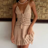 New Beach Dress Sexy Sling Hollow Strap Beach Dress 91