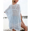 New women's sun protection clothing hollow knitted mesh outerwear 85