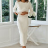 Sexy hem slit long skirt fashion suit skirt women 19