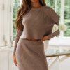 Sexy hem slit long skirt fashion suit skirt women 19