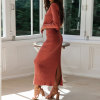 Sexy hem slit long skirt fashion suit skirt women 19