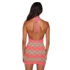 Short Skirt Spice Girl V-Neck Halter Neck Backless Slim Knitted Dress 28