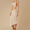 Strap sexy backless beach dress 5