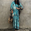 Sun Clothing Rayon Halo Holiday Robe Dress Top 111