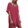 sun protection knitted swimsuit blouse 56