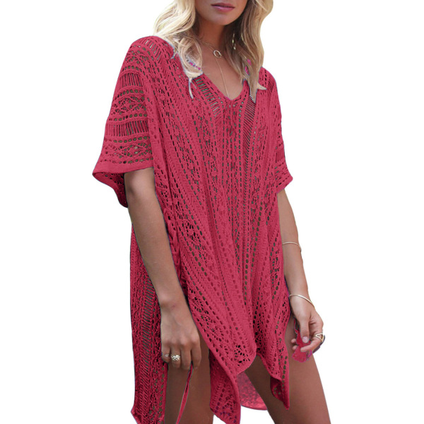 sun protection knitted swimsuit blouse 56