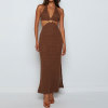 V-neck strapless beach dress 43