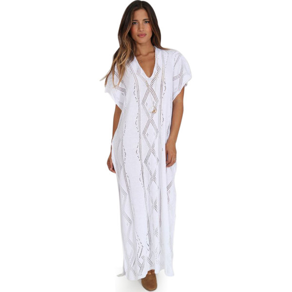Women's Knitted Swimsuit Sun Protection Bikini Beach Cover Up 115