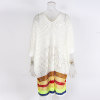 Beach crochet hollow out, sun protection clothing knitted swimwear cover-up 101 