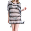 New in stock fashion hollow beach knitted overalls 139
