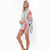 New Sun Protection Clothes Beach Top Multicolor Bikini Swimsuit Cover Up 149